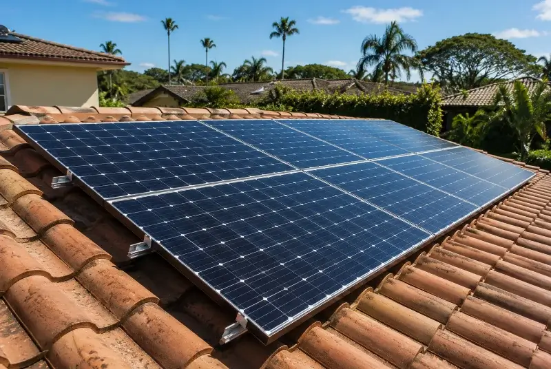 Installation de panneaux solaires à Angaïs